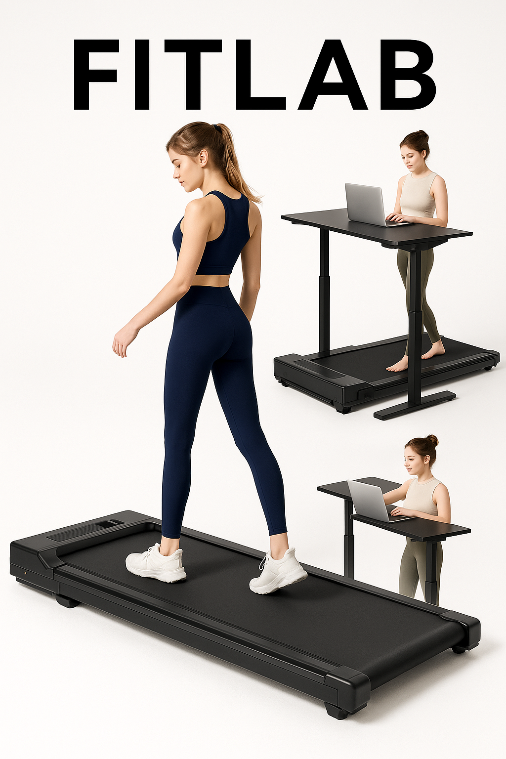 Fit-Lab Pro walking pad treadmill